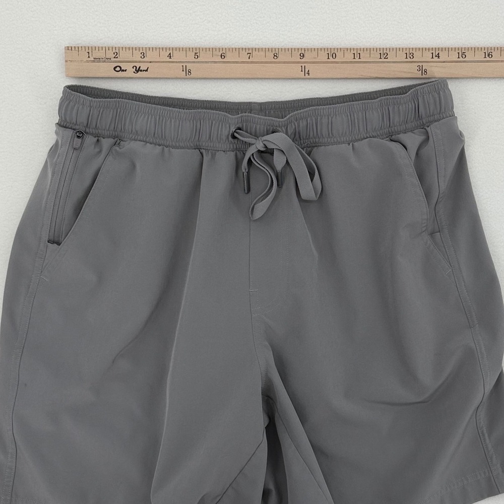 VRST All-In Lined Shorts Men's Medium Gray 7" Lined Athletic Performance - Picture 5 of 10